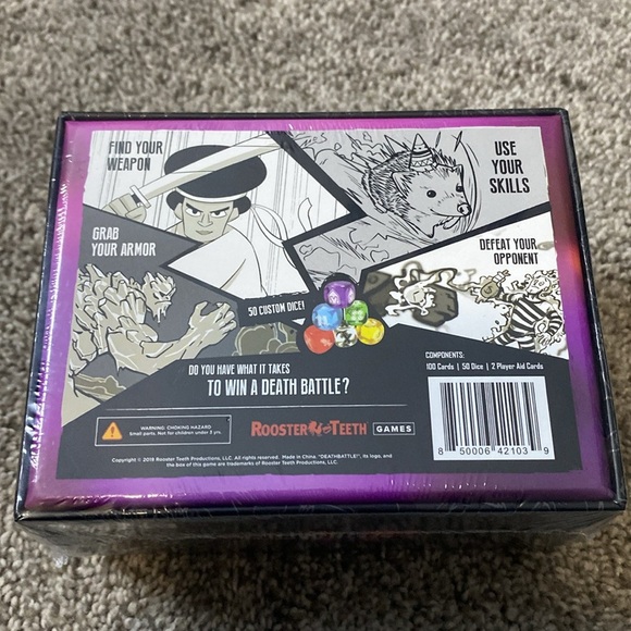 Rooster Teeth Death Battle Board Game NEW - Picture 2 of 2